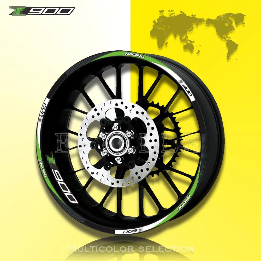 For Kawasaki Z900 Z900 Motorcycle Front And Rear Wheels Edge Outer Rim