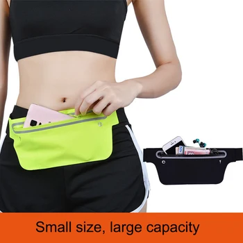

Unisex Waist Bag Outdoor Sports Invisible Professional Waterproof Running Pockets Fanny Waist Bag Pack Gym Running Jogging Belt