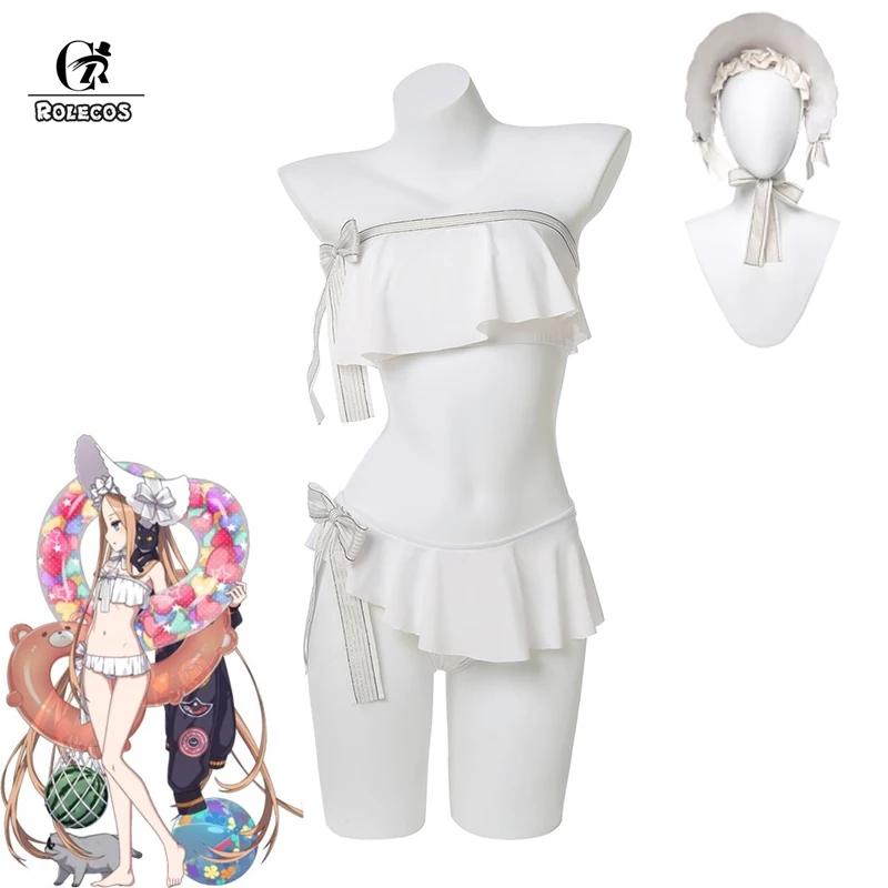 

ROLECOS Fate Grand Order Abigail Williams Cosplay Costume Cosplay Game Abigail Williams Costume Sexy Swimsuit Women Halloween