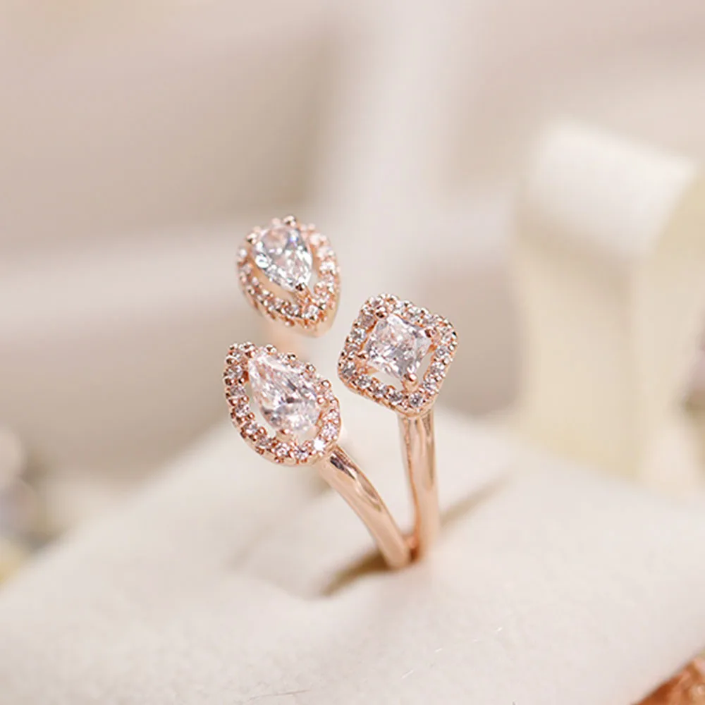 Sparkling Rings 925 Sterling Silver Rings Seashell Crown Geometric Shapes Sparkle Halo Original 925 Women's silver rings silver ring