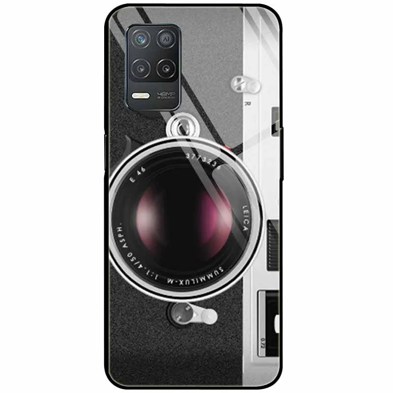 Tempered Glass Hard Protective Back Cover - Cute Design