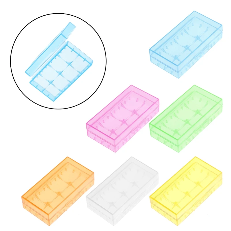 

Hard Plastic Battery Storage Box Holder Container For 16340/17335/18650 Battery