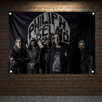 

Famous Band Posters Rock Art Flip Chart Canvas Painting Banners & Flags Tapestry Wall Sticker Music Festival Living Room Decor 2