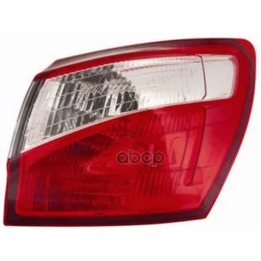 Фонарь Задний Прав Nissan: Qashqai- 02/10-(Внешн С Диодами) Depo арт. 215-19L3R-UE