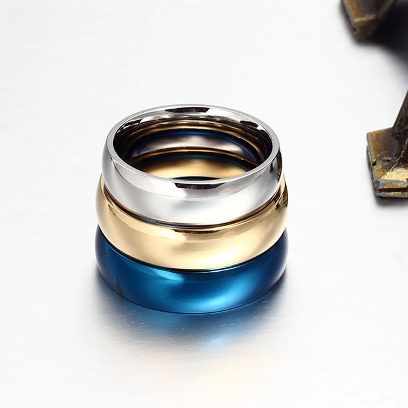 Meaeguet 6 мм простые классические обручальные кольца серебряного цвета из нержавеющей стали обручальные кольца для мужчин и женщин ювелирные изделия обручальные кольца