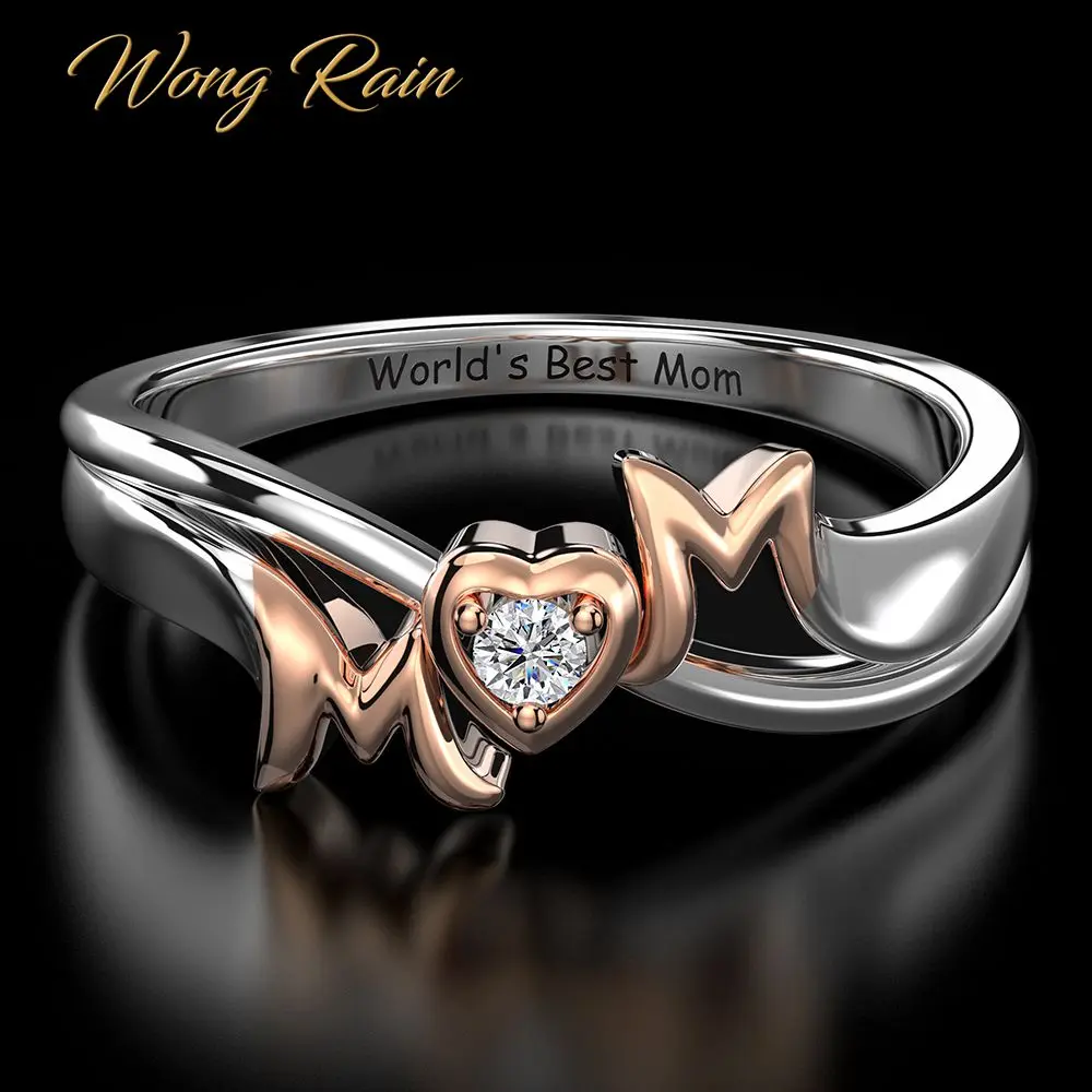 Wong Rain 100% 925 пробы Серебряное сердце созданное из моиссанита драгоценный камень