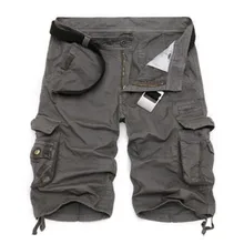 Мужские шорты-карго в стиле милитари, новинка, армейские камуфляжные тактические шорты, мужские хлопковые свободные рабочие повседневные короткие штаны, большие размеры