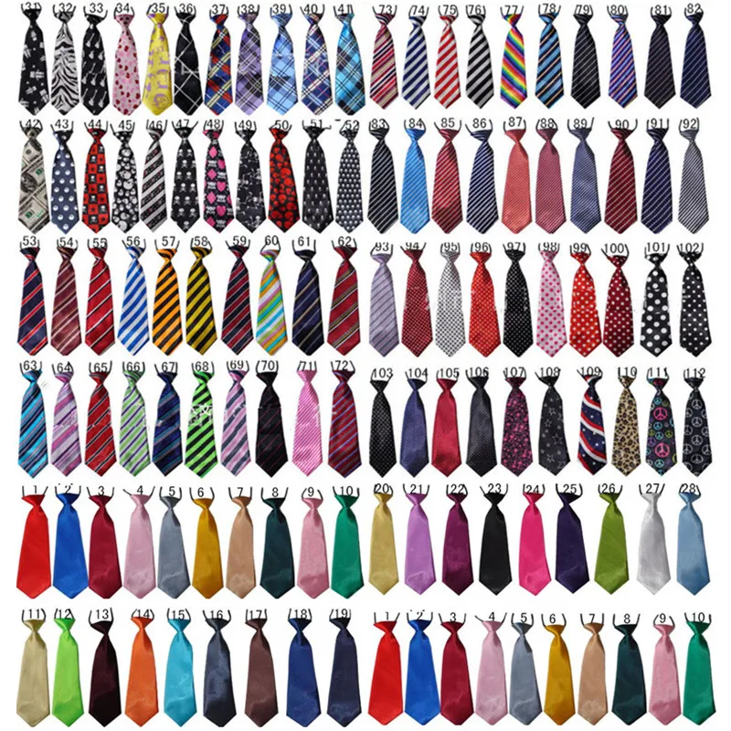 PROD 1005001302810567 120PC/Lot Large Dog Neckties Adjustable Dog Ties
Stripes Plaid Medium Big Dog Bowties Pet Dog Grooming Accessories