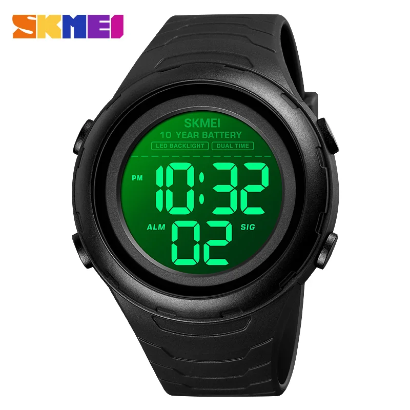 SKMEIFashionMensSportWatcheswith10YearBatteryManDigital
