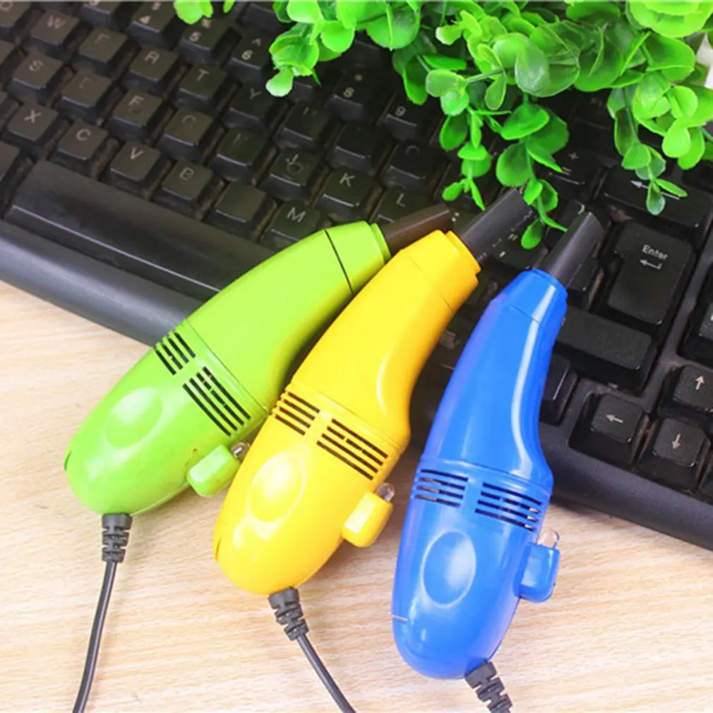 Computer Vacuum USB Keyboard Cleaner PC Laptop Brush Dust Clean Small Tool NP2 