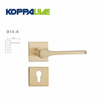 

New Design Elegant Brass Door Lock Modern Style Lever door Handle Hardware