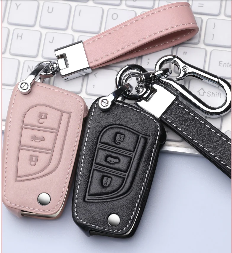 Cover chiave telecomando per Toyota Auris Corolla Reiz Avensis Verso Yaris Aygo Rav4 Scion TC IM Shell Holder Fob - Hc03de939b1954963a8d27b6c11588f404