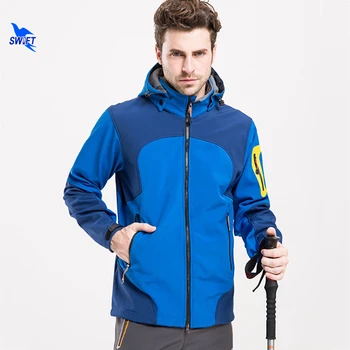 

Autumn Winter Outdoor Men Softshell Hiking Jackets Waterproof Thermal Fleece Skiing Trekking Fishing Coat Breathable Clothing