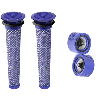 

4Pcs for Dyson Vacuum Cleaner Accessories Filter V6 Rear Filter s Home HEPA Filter Accessories