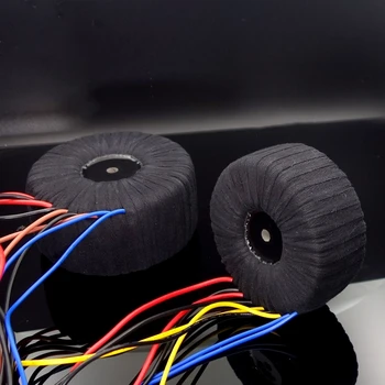 

2pcs custom high quality 300W toroidal gauze transformer dedicated for audio (dual 35V + AC12V)