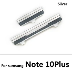 Enhanced Power and Volume Button Replacement (Note 10 Plus Silver)