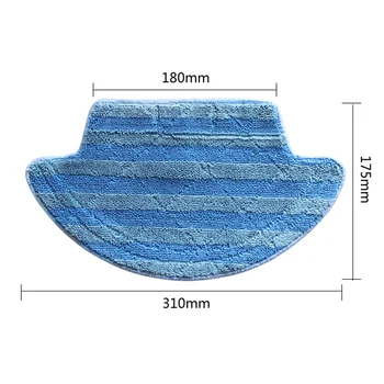 

310 * 180 * 175mm Mop Cloths + Stickers For Chuwi Ilife V55 Pro Vacuum Cleaner Accessories Household Cleaning Supplies