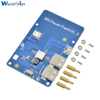

For Raspberry Pi3 Lithium Battery PowerPack Expansion Board Power Supply With Switch For Raspberry Pi 3, Model B