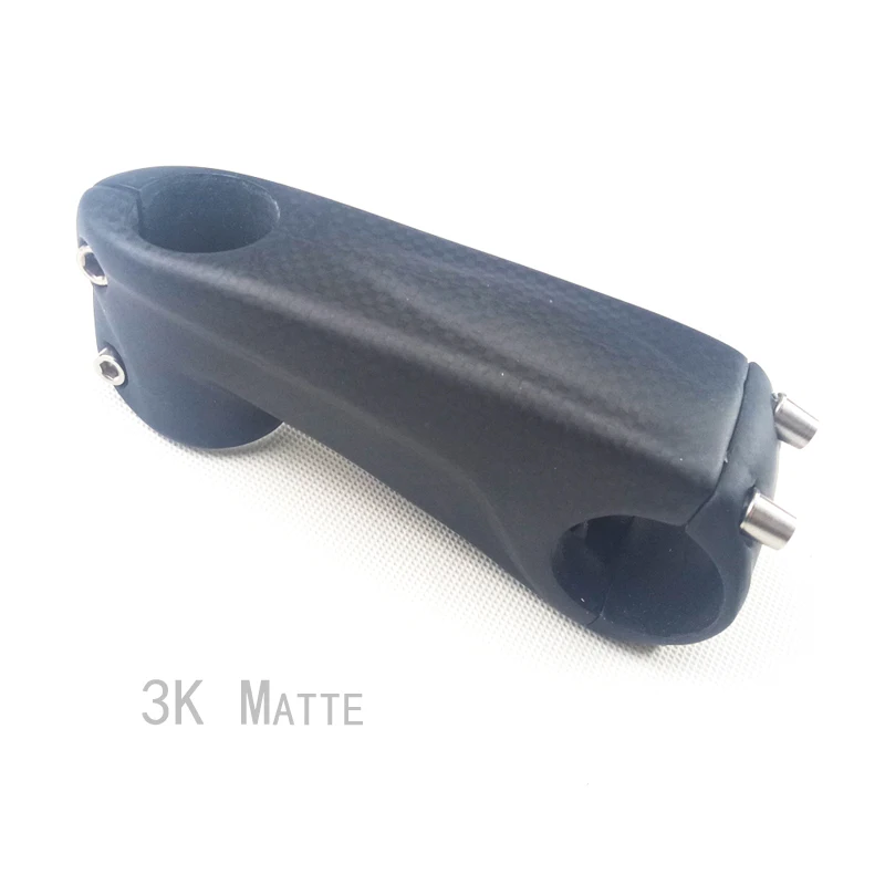 Matte 110mm T800 углеродный колпачок для руля велосипеда, 6 градусов углеродный стержень для шоссейного велосипеда, положительные и отрицательные велосипедные запасные части 28,6 мм - Цвет: Matte 110mm