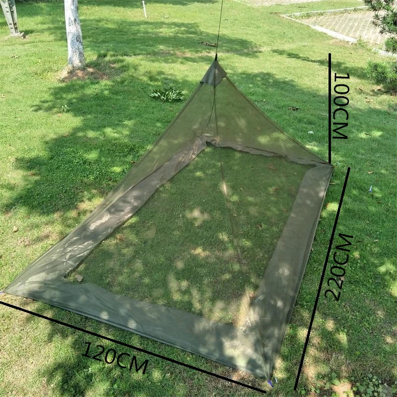 Outdoor Mosquito Net Triangle Portable Light Tent For Garden Camping Hiking Fishing Tents & | Спорт и развлечения