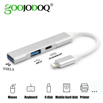 

USB-C HUB USB 3.0 HUB Type C USB Splitter Thunderbolt USB-C Dock Adapter OTG for iPhone Macbook Pro Air Mi Pro HUAWEI Matebook