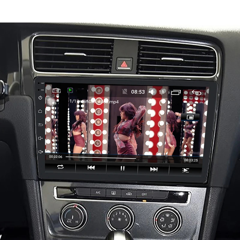 IYING Штатная магнитола для VW Golf 7 MK7 2012 2013 андроид 9.0 до 8-ЯДЕР Автомобильное головное устройство автомагнитола 2 DIN мультимедиа автомобиля gps навигация аудио стерео