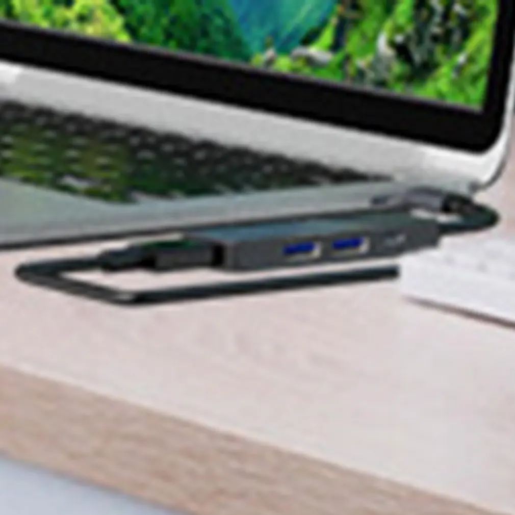 Type-C к HDMI Usb четыре в одном док-станция Мощность PD Tv проектор многофункциональный 4K конвертер внешние аксессуары