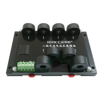 

Multi-channel 8-channel AC 20A Current Frequency Measurement Acquisition Module RS485 Sensor Transmitter MODBUS-RTU