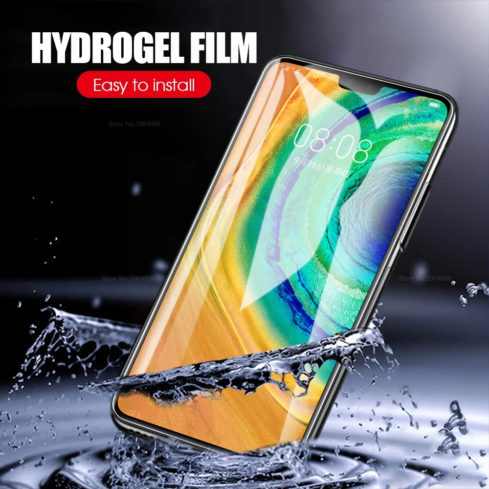 Для huawei mate 30 20 Lite Pro Гидрогелевая пленка для Защита от царапин ультратонкая