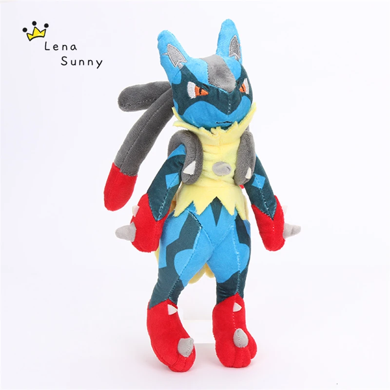 5 шт./лот 28 см Lucario XY мягкие игрушки Мягкая кукла для детей лучшая коллекция/Рождество/подарок на день рождения игрушка