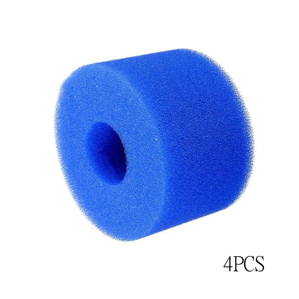 

Sponge Filters Cleaning Swimming Pool 4PCS Foam Pool Filter Washable Re-usable Clean Water Cartridge Reusable Cleaner Tool