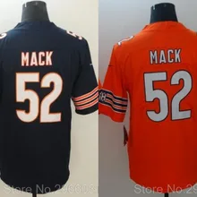 52 Новинка А+++ качественные мужские женские медведи для девочек и детей, Молодежные футболки для взрослых, Переводные футболки Khalil Mack 0032