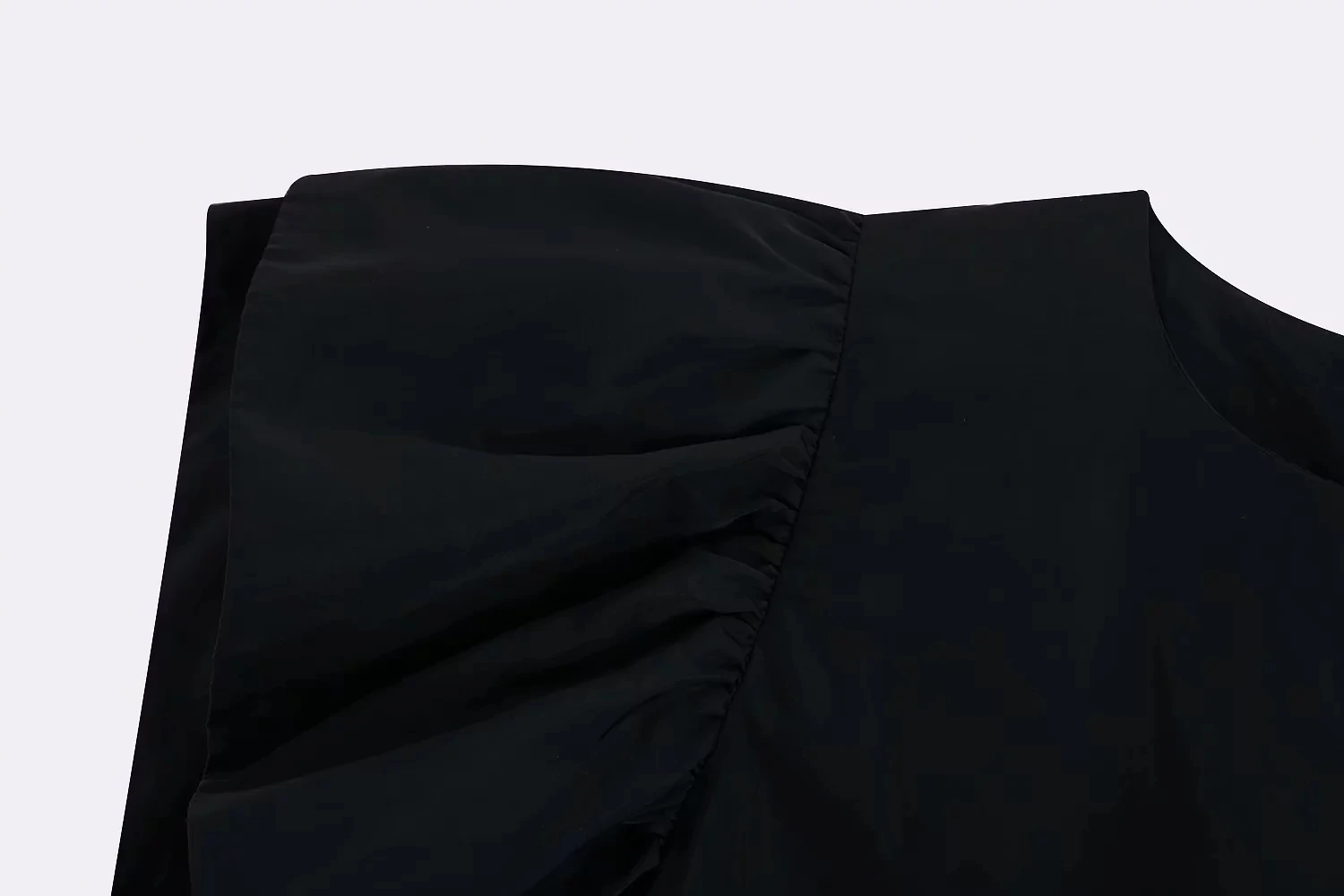 Сексуальная черная женская блузка с пышными рукавами летний женский топ винтажный корейский женский топ и блузки
