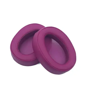 

Leather Headphone Ear pads for Sony MDR-100ABN WI-H900N Earbud Earphone Foam Pad Cushion Sponge Covers L41F
