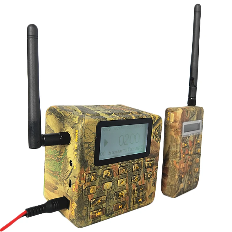 Outdoor 100W 200dB Hunting Bird Caller 500m Remote Control MP3 Player Speaker 