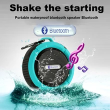 Ture беспроводной мини Bluetooth Водонепроницаемый Анти-осень Открытый динамик 360 градусов стерео объемный звук портативный Hi-Fi бас C6