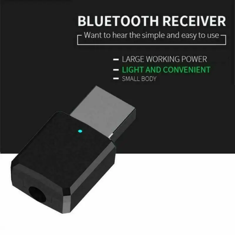 Беспроводной Bluetooth 5,0 приемник ключ USB адаптер для компьютера ноутбука ТВ MP3