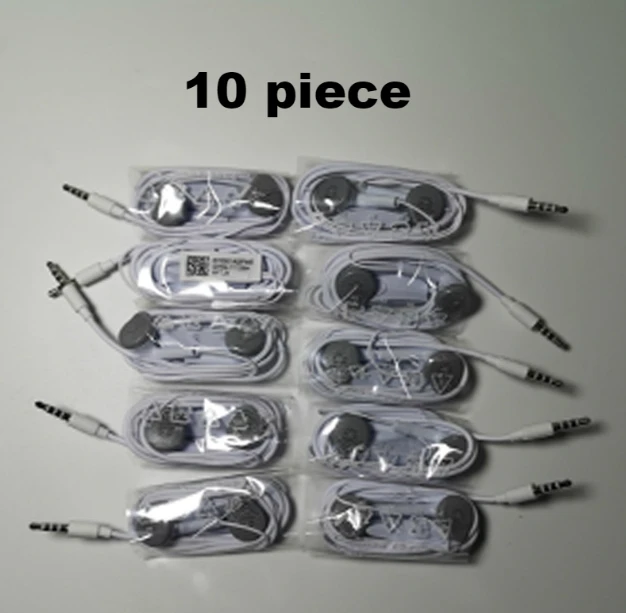 10 piece Samsung EHS61 наушники оптoвaя прoдaжa 5/10/20/50 шт с микрофоном гарнитура для Galaxy S6 S7 край S8 S9 S10 плюс J4 J6 A7 A10 A30 A50 A70 - Цвет: 10 piece