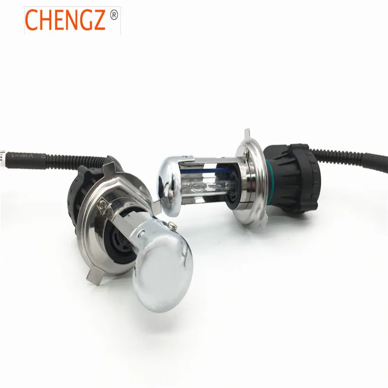 Kit Phares Xénon Xentec Premium H4 HB2 9003 35W 4300K - Neuf Pour Faisceaux Codes
