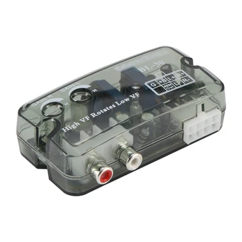 

TIOODRE Car Audio High to Low Frequency Converter Auto Stere Line Speaker Level Converter Adapter 12V High to Low Frequency New