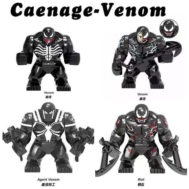 Lego Venom Carnage, Doll Big Venom Lego, Building Blocks Toy