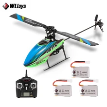 WLtoys V911S 4CH 6G не-aileron RC вертолет с гироскопом для обучения детей игрушки w/2 батареи