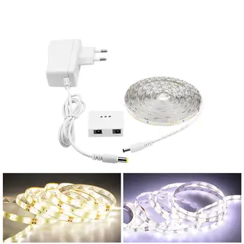 

Dimmable LED Strip Light 12V Waterproof Hand Scan sweep Smart LED Tape Kitchen Cabinet Wall lamp 1-5m decor desk Lamp EU US Plug