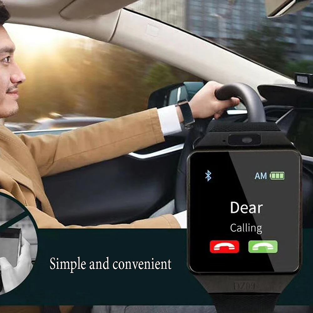 Bluetooth DZ09 Смарт часы Relogio Android smartwatch телефон фитнес трекер reloj умные часы сабвуфер для женщин и мужчин dz 09