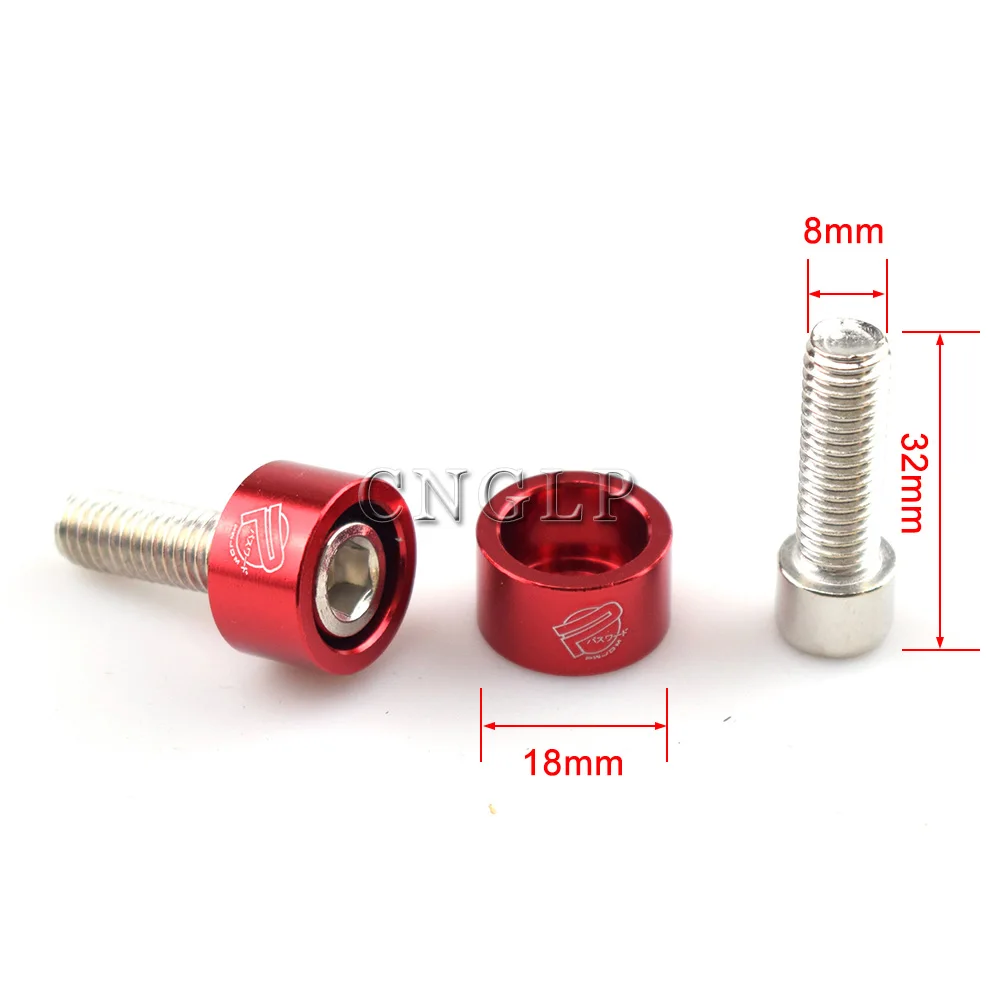Fender washers M8 9 Pcs/Pack Aluminum for Honda Air Inlet Manifold Engine