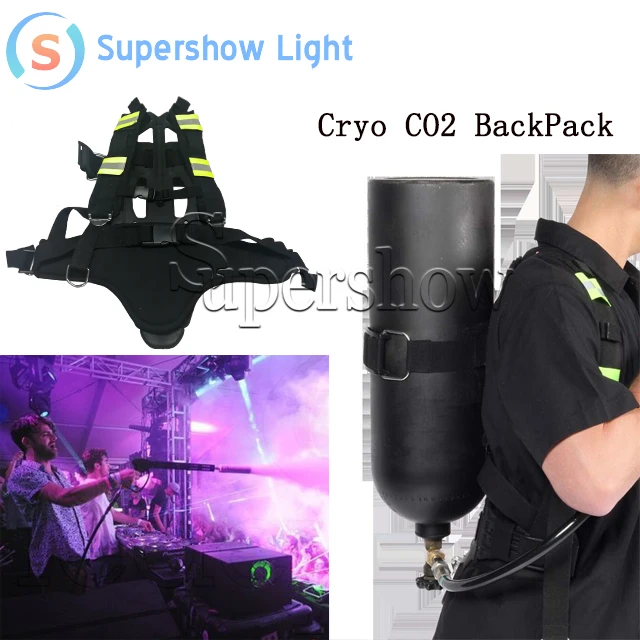 Светодиодный CO2 пистолет DJ сценический CO2 струйный станок красочный CO2 туман распылитель Cannon воздуходувка машина диско вечерние эффект оборудование RGB Handhold Jet