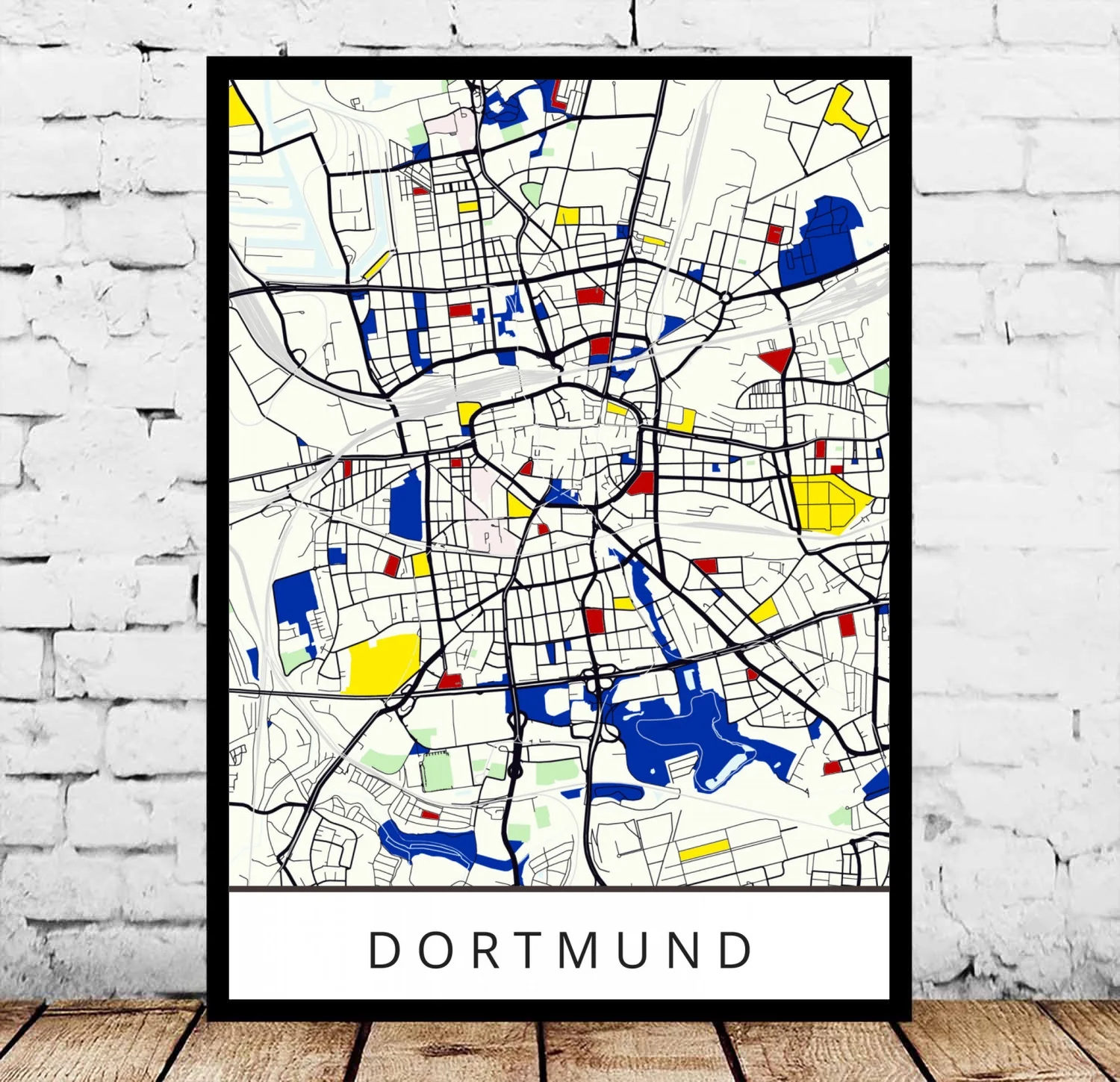 Germany City Dortmund Poster | Дом и сад
