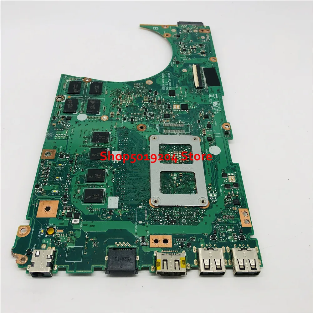 Ideal  S551LN i7-4500U I7-4510U Mainboard For ASUS K551L K551LB K551LN S551L S551LB R553L S551LN Laptop Mo
