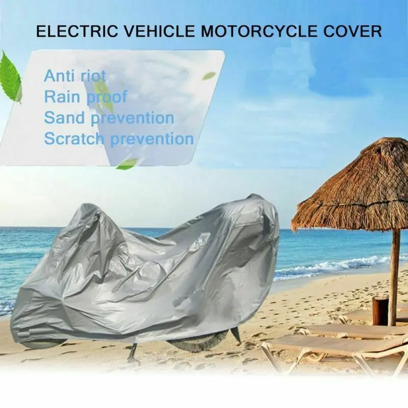 

Motorcycle Protective Cover Waterproof Bike Scooter Outdoor Anti Rain/Dust/UV