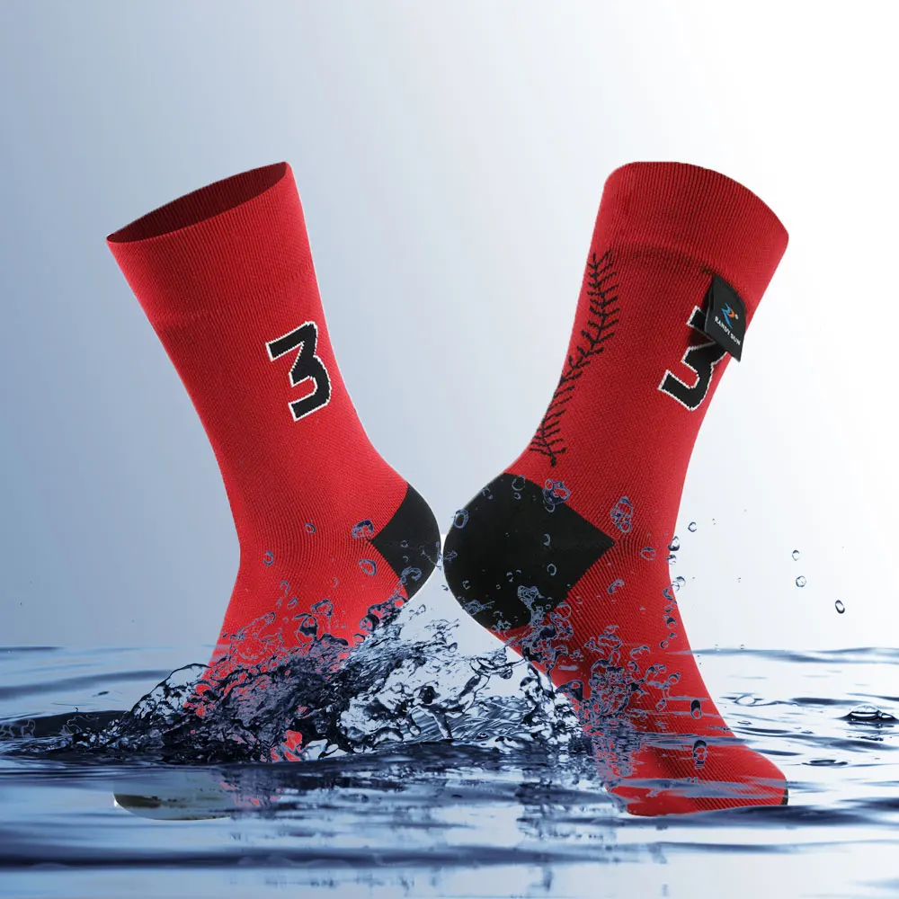 

RANDY SUN Rainyproof Hiking Waterproof Breathable Men Women Socks Outdoor Sports Skiing Fishing Hunting Cycling Trekking Socks